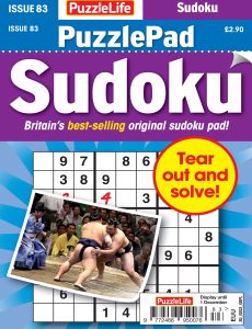 PuzzleLife PuzzlePad Sudoku – Issue 83 2022