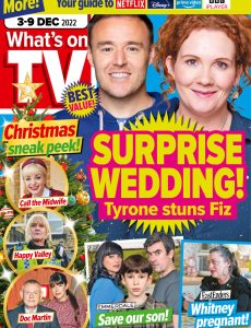 What’s on TV – 03 December 2022