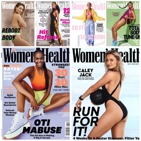 Women's Health South Africa – Full Year 2022 Issues Collection