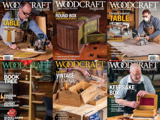 Woodcraft Magazine – Full Year 2022 Issues Collection