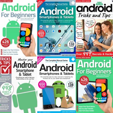 Android The Complete Manual,Tricks And Tips,For Beginners - Full Year 2022 Issues Collection