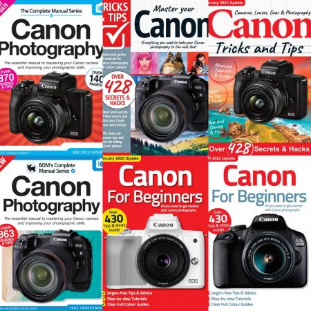 Canon The Complete Manual, Tricks And Tips, For Beginners – Full Year 2022 Issues Collection