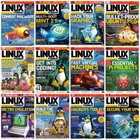 Linux Format UK – Full Year 2022 Issues Collection