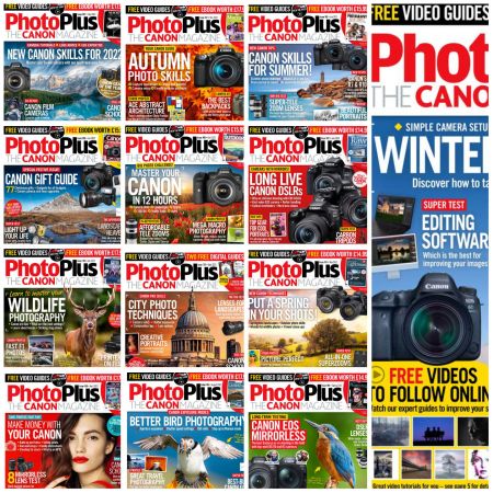 PhotoPlus The Canon Magazine – Full Year 2022 Issues Collection