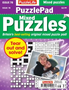 PuzzleLife PuzzlePad Puzzles – 01 December 2022