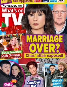 What’s on TV – 10 December 2022