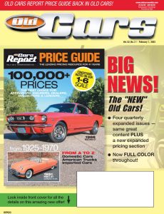 Old Cars Weekly – 01 February 2023