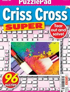 PuzzleLife PuzzlePad Criss Cross Super – Issue 60, 2022
