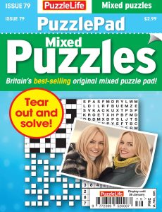 PuzzleLife PuzzlePad Puzzles – Issue 79, 2022
