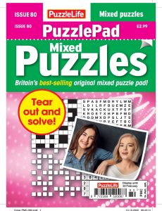 PuzzleLife PuzzlePad Puzzles – Issue 80 2023