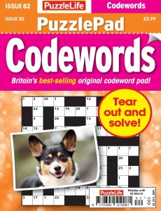 PuzzleLife PuzzlePad Codewords – 23 February 2023