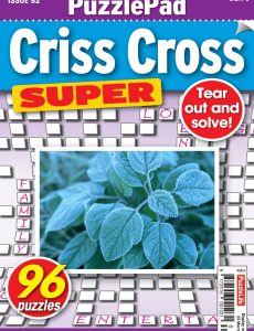 PuzzleLife PuzzlePad Criss Cross Super – 23 February 2023