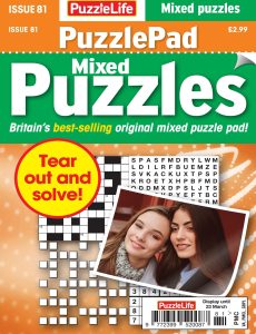 PuzzleLife PuzzlePad Puzzles – Issue 81, 2023