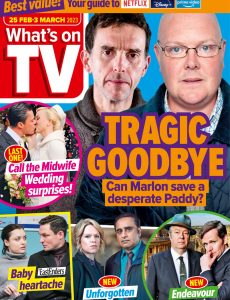 What’s on TV – 25 February 2023