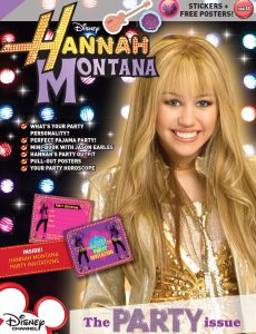 Disney Hannah Montana Magazine – The Party issue 2023
