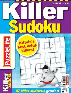 PuzzleLife Killer Sudoku – Issue 32, 2023