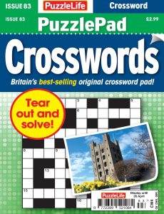 PuzzleLife PuzzlePad Crosswords – Issue 83 March 2023