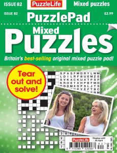 PuzzleLife PuzzlePad Puzzles – Issue 82, 2023