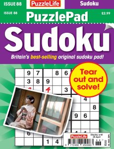 PuzzleLife PuzzlePad Sudoku – Issue 88, 2023