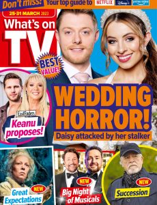 What’s on TV – 25 March 2023