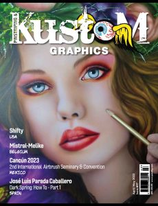 Pinstriping & Kustom Graphics English Edition – April-May 2023