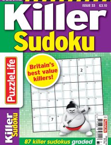 PuzzleLife Killer Sudoku – 25 May 2023