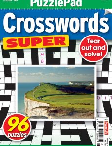 PuzzleLife PuzzlePad Crosswords Super – Issue 65, 2023