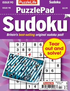 PuzzleLife PuzzlePad Sudoku – Issue 90, 2023