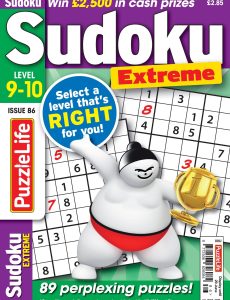 PuzzleLife Sudoku Extreme – May 2023