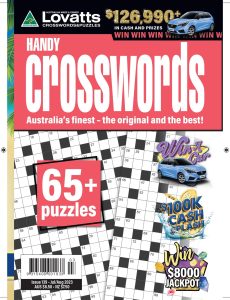 Lovatts Handy Crosswords – 25 June 2023