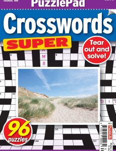 PuzzleLife PuzzlePad Crosswords Super – Issue 66, 2023