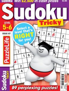 PuzzleLife Sudoku Tricky – June 2023