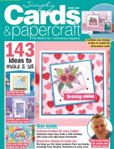 Simply Cards & Papercraft – Issue 246 – 2023