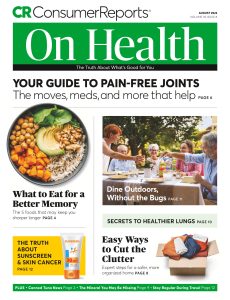 Consumer Reports on Health – August 2023