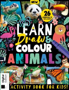 Learn & Draw Colour Animals – Third Edition, 2023