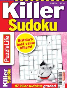 PuzzleLife Killer Sudoku – 20 July 2023