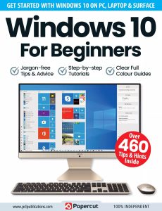 Windows 10 For Beginners – 15th Edition, 2023