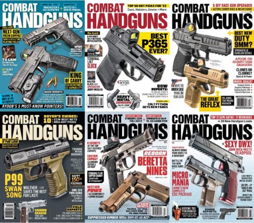 Combat Handguns – Full Year 2023 Issues Collection