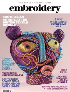 Embroidery Magazine – September-October 2023