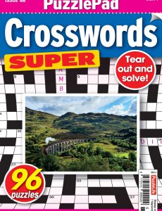 PuzzleLife PuzzlePad Crosswords Super – Issue 68 – August 2023
