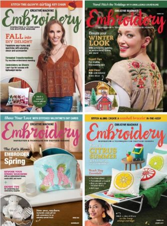 Creative Machine Embroidery – Full Year 2023 Issues Collection