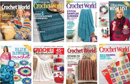 Crochet World – Full Year 2023 Issues Collection