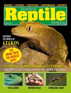 Practical Reptile Keeping – August 2023