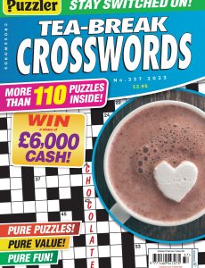 Puzzler Tea-Break Crosswords – Issue 337 – September 2023