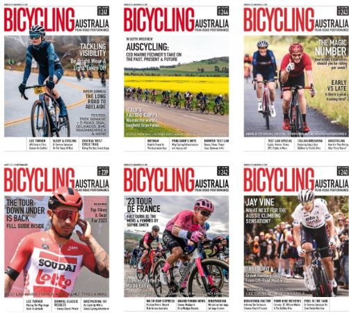 Bicycling Australia – Full Year 2023 Issues Collection