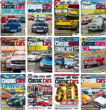 Classic Cars UK – Full Year 2023 Issues Collection