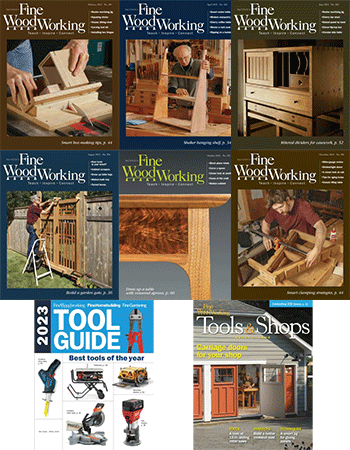 Fine Woodworking Full Year 2023 Issues Collection 