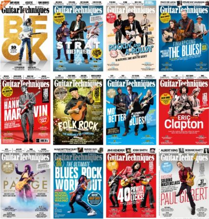Guitar Techniques - Full Year 2023 Issues Collection