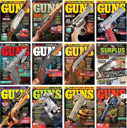 Guns Magazine - Full Year 2023 Issues Collection