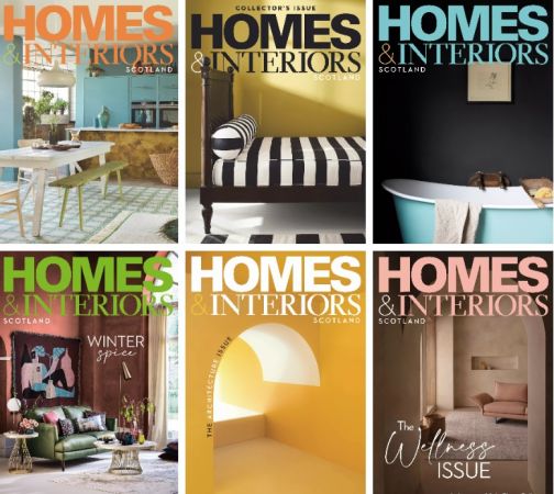 Homes & Interiors Scotland - Full Year 2023 Issues Collection